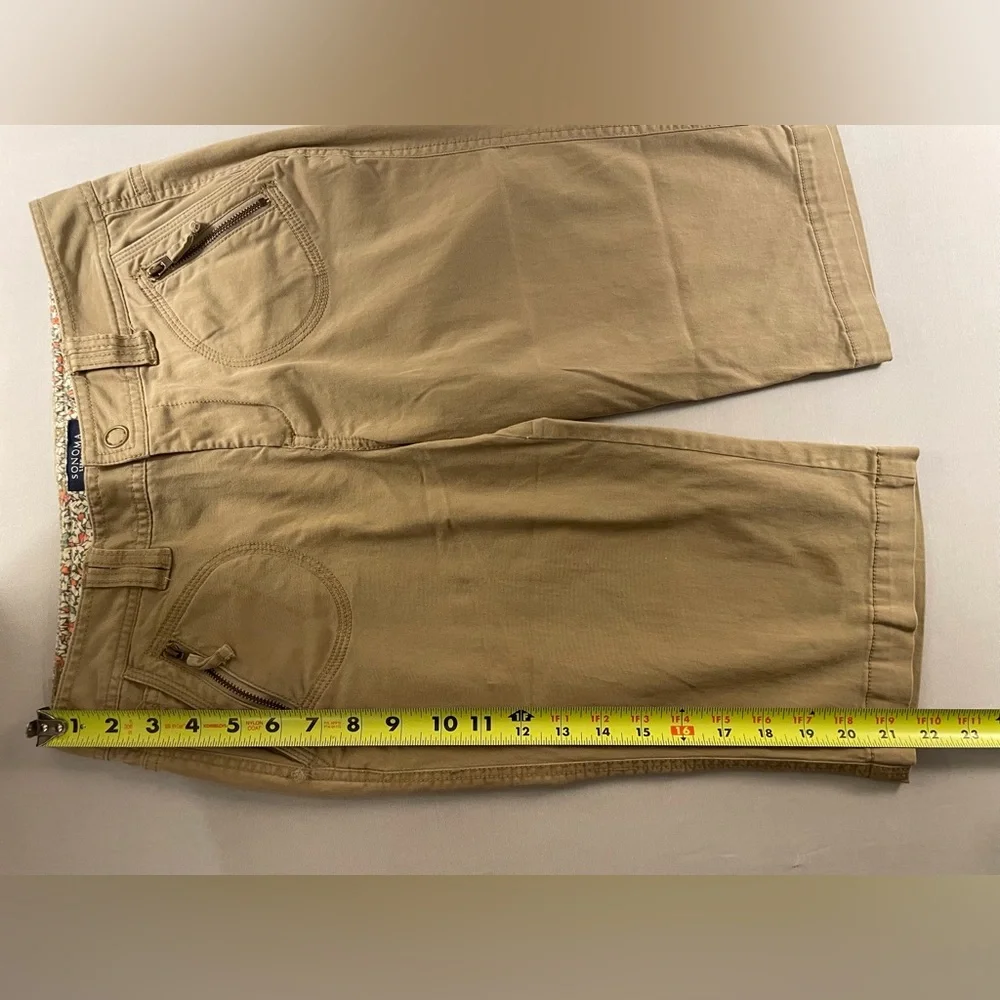 Sonoma Life & Style Bermuda Shorts Khaki Size 4P